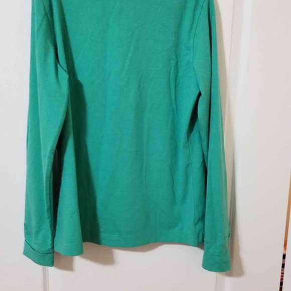 ROOTS WOMEN'S ZIPPER SWEATER MINT + FREE GIFT - Picture 4 of 6